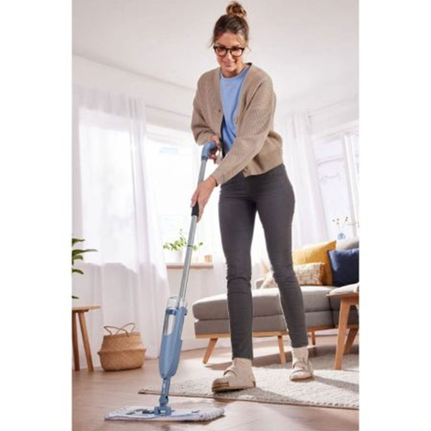 Floor Mop With Spray Function