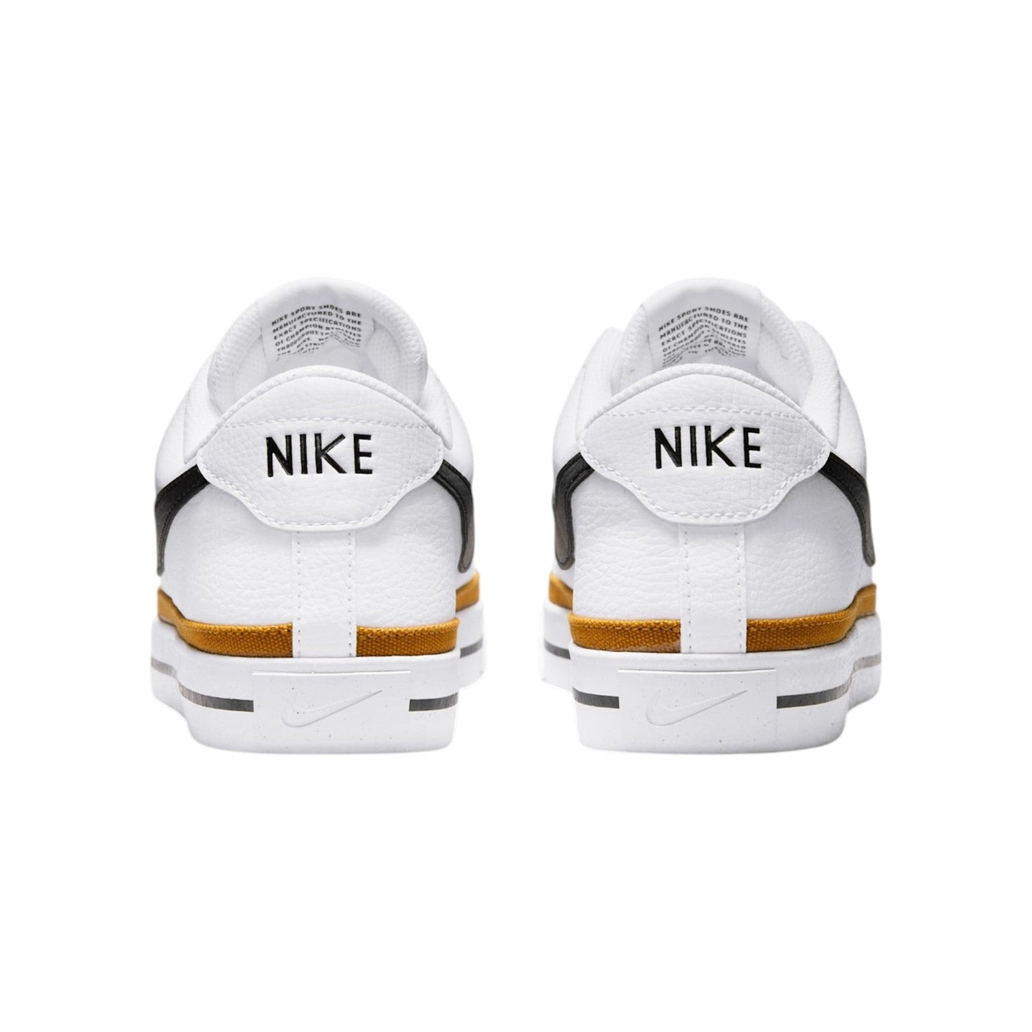 Court Legacy Men's Logo Patched Shoes,White