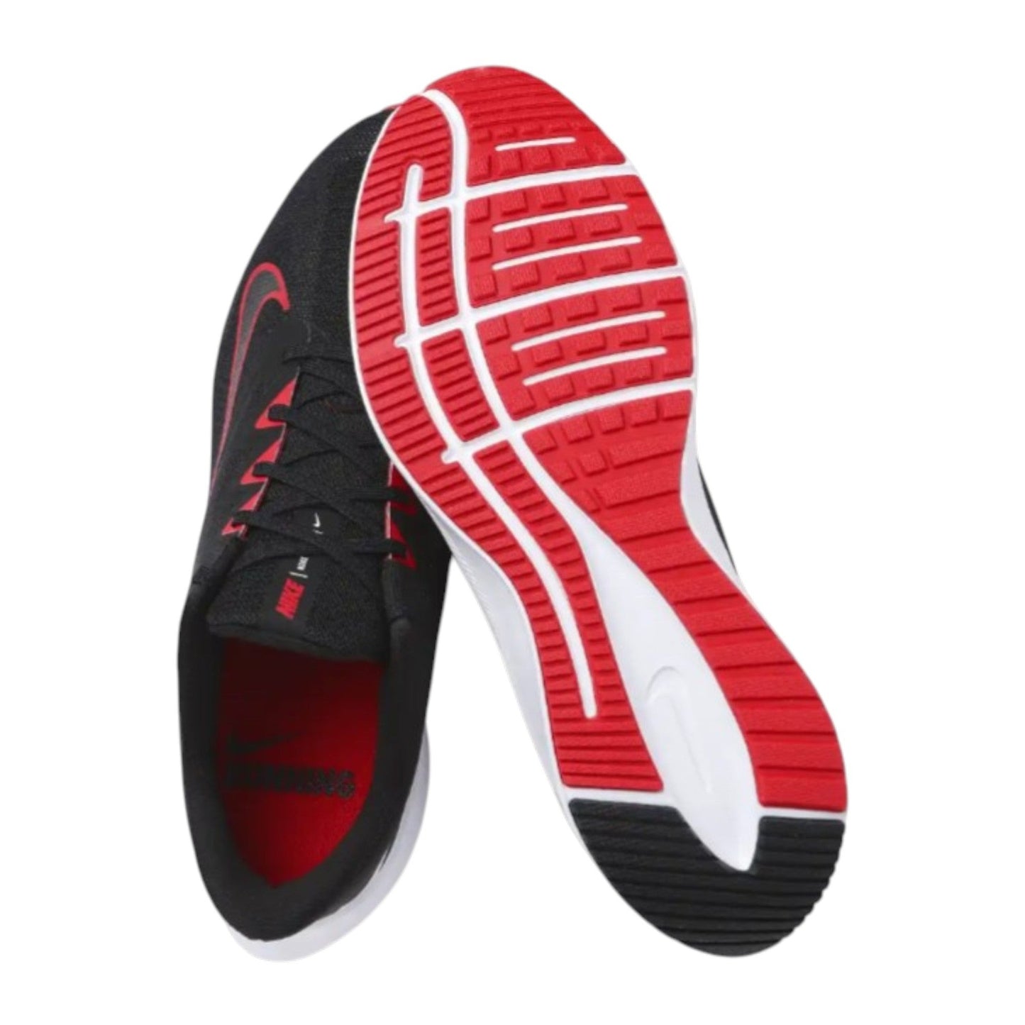 Quest 3 Men's Logo Patched Shoes,Black/Red