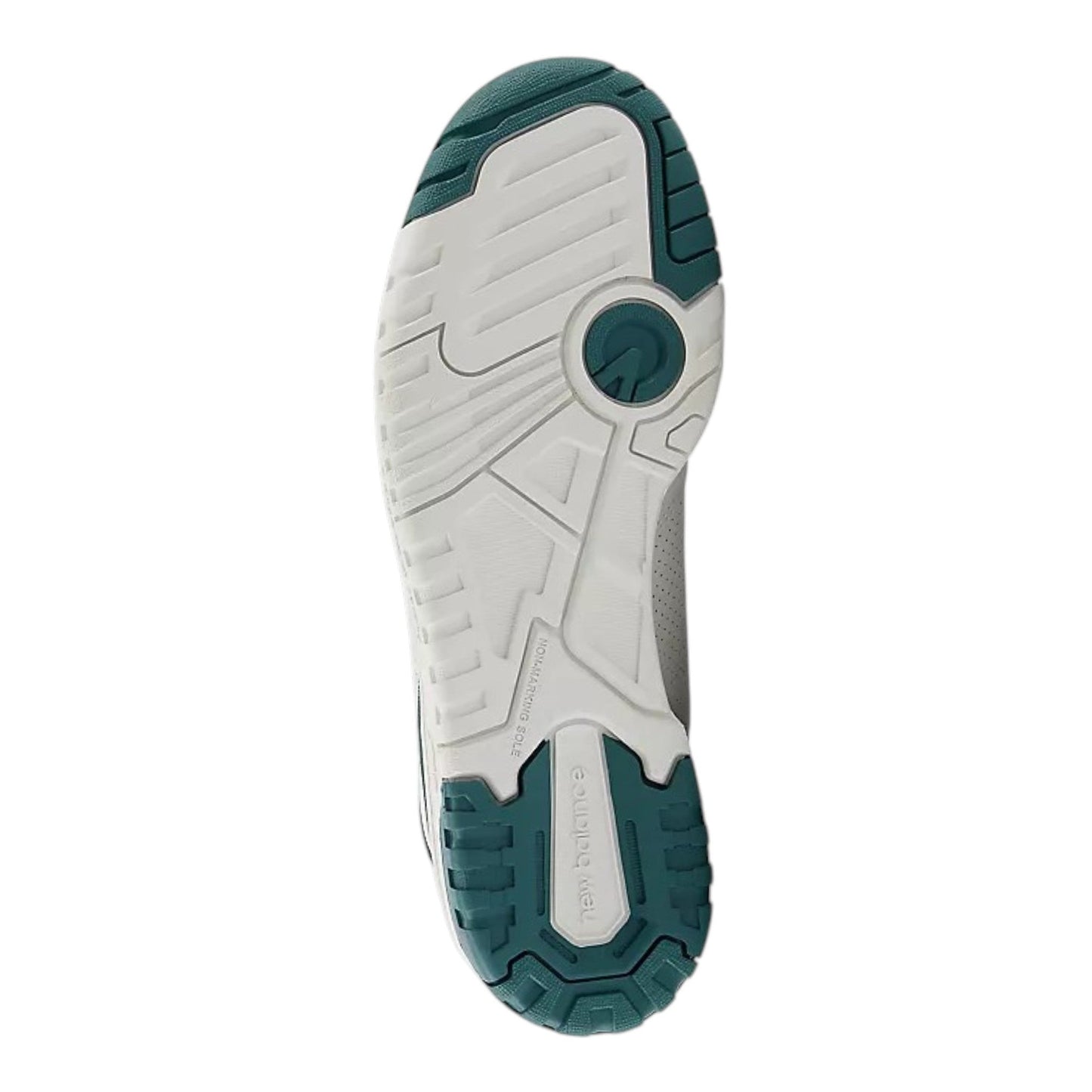 New Balance 550 Women's Logo Patched Shoes,White