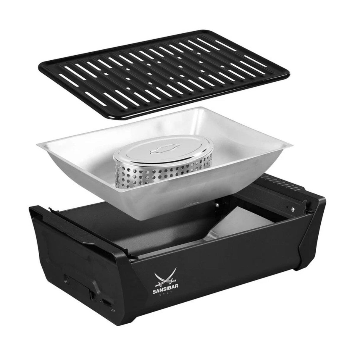 Charcoal Grill With Active Ventilation