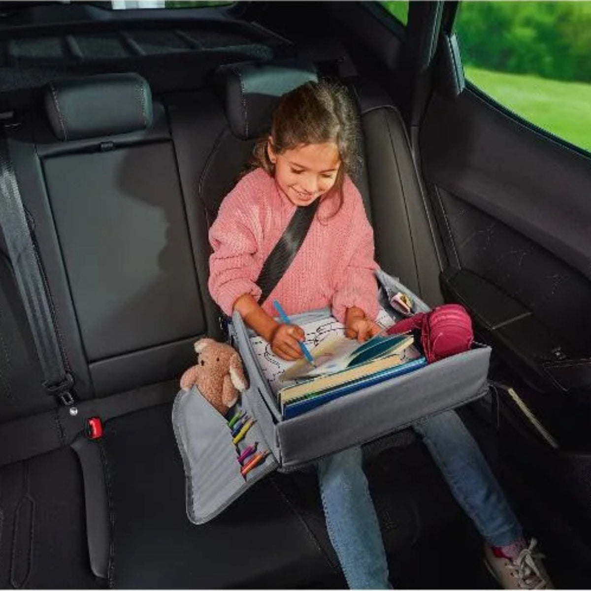 Portable Travel And Gaming Table (Gray)