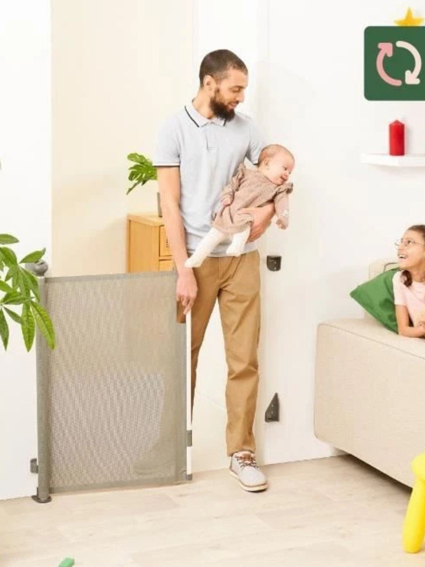Safe & Roll Retractable Barrier