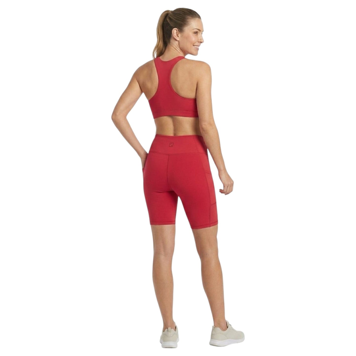 Women's plain Short,Red