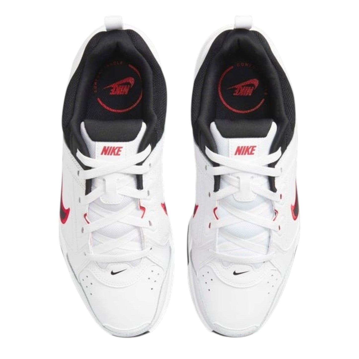 Defyallday Men's Logo Patched Shoes,White