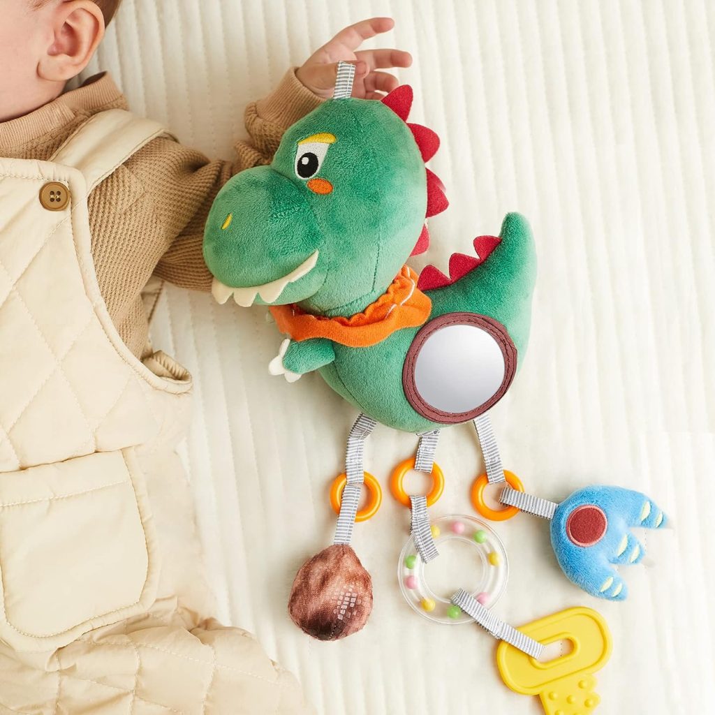 Tumama Kids - Dinosaur Hanging Rattle - Tyrannosaur