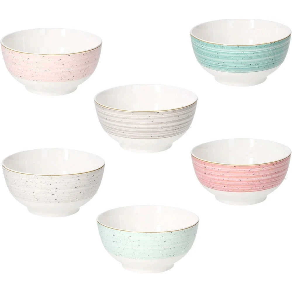 Pepper Bamboo Bowl Set 6pcs, 14cm