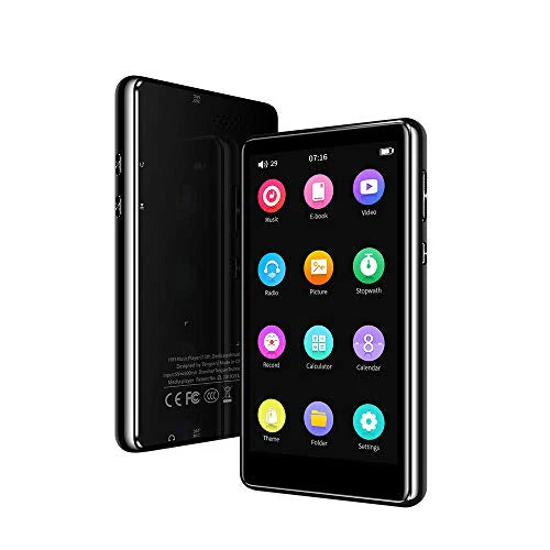 Tengsen - Bluetooth 5.0 MP3 Player with 4.0" Touchscreen, 16GB Storage, FM Radio