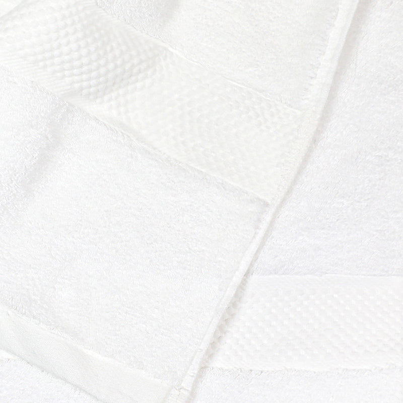 75 CM X 35 CM Thick 100 % Cotton Hand Towel Soft Quality Absorbent Towel for Daily Bathroom and Kitchen Use 1 Piece White - Image 4