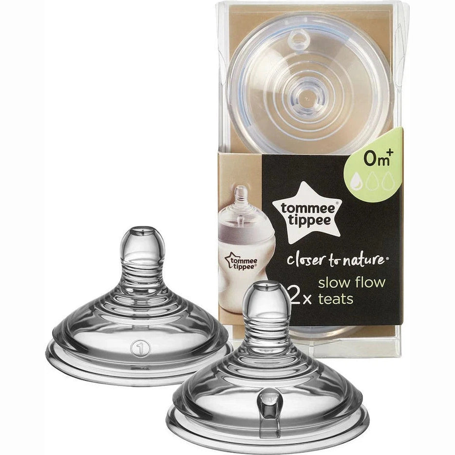 Tommee Tippee - Slow Flow Teat - 2pcs