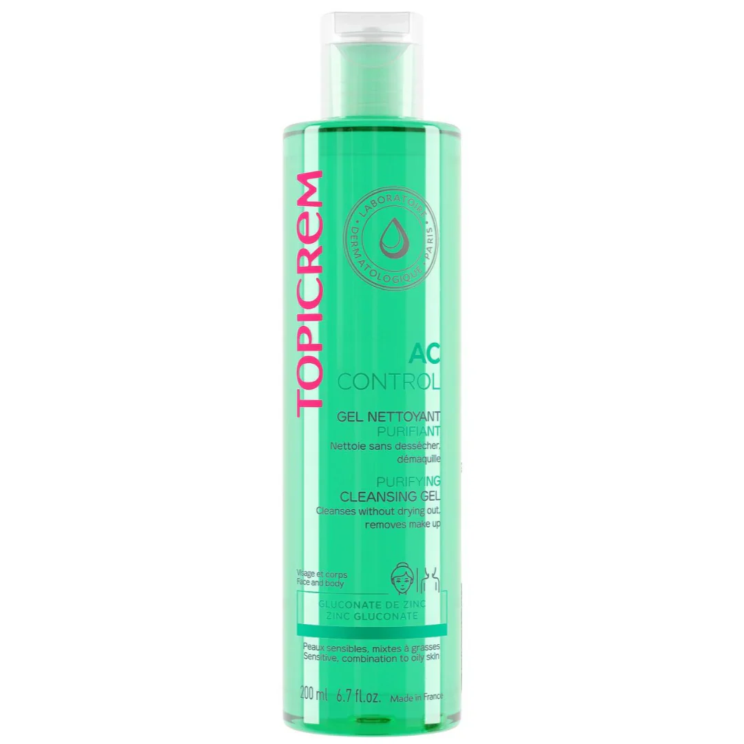 Topicrem AC Control Purifying Cleansing Gel 200ml