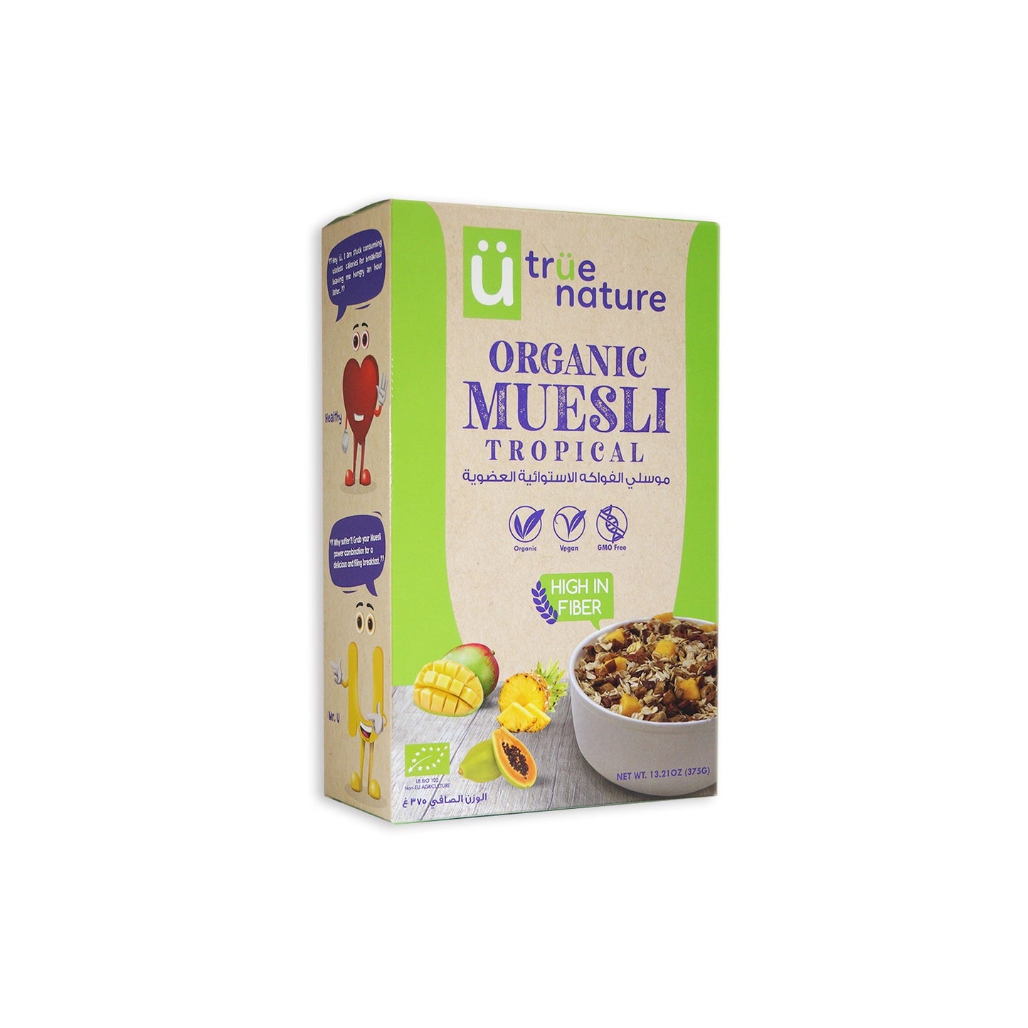 TRÜE NATURE ORGANIC MUESLI TROPICAL - Medaid International