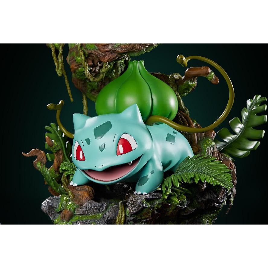 Pokemon : Bulbasaur Premium Statue By UNiQUE ART - Medaid International