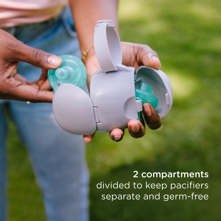 On-The-Go Dual Pacifier Holder