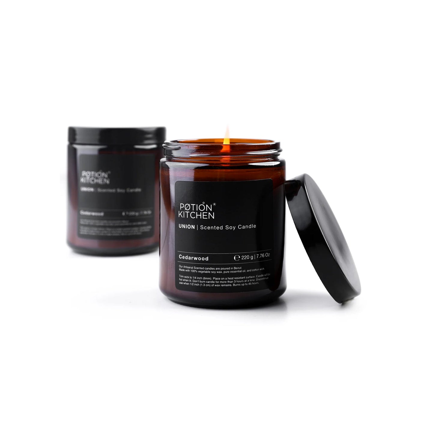 POTION KITCHEN UNION CEDARWOOD SCENTED SOY CANDLE - Medaid International