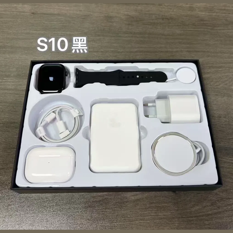 Pods PRO2 Smartwatch Earphone Magsafe Charger Gift Pack 20W Kit Gift Pack (Watch + Audio + Charging Set)