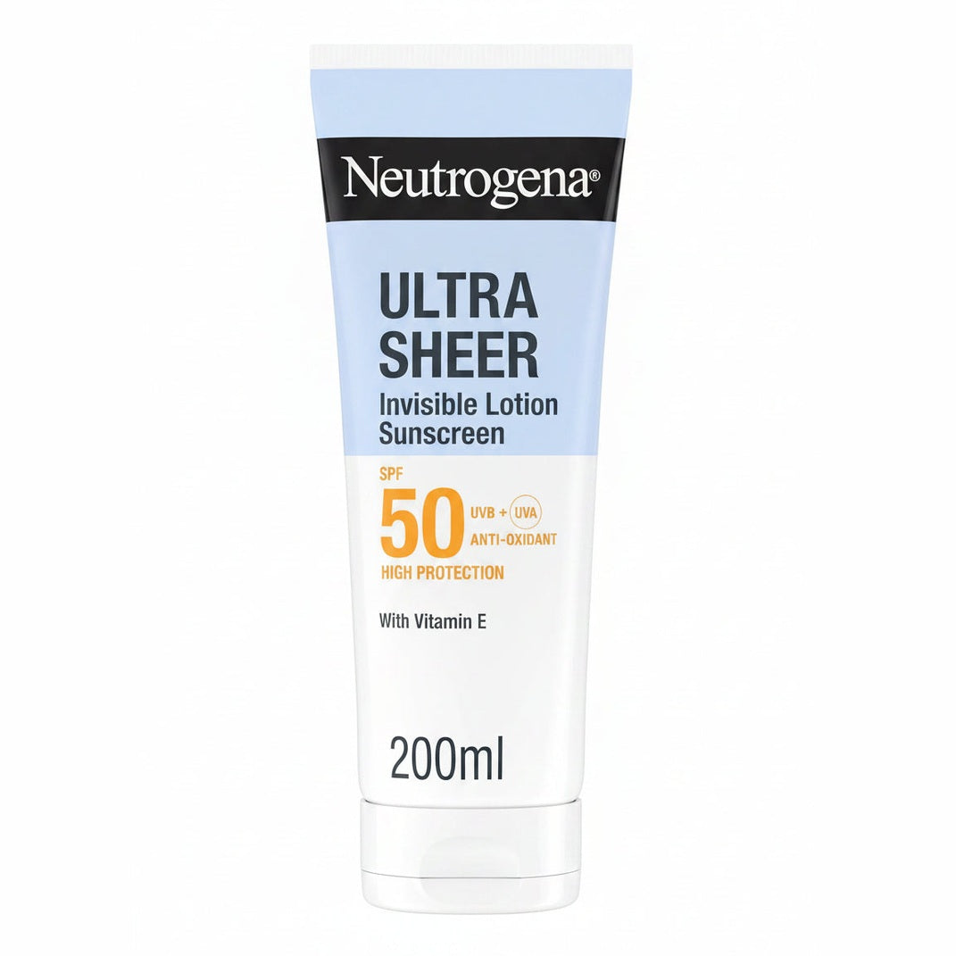 Ultra Sheer Invisible Lotion Sunscreen SPF50 200ml