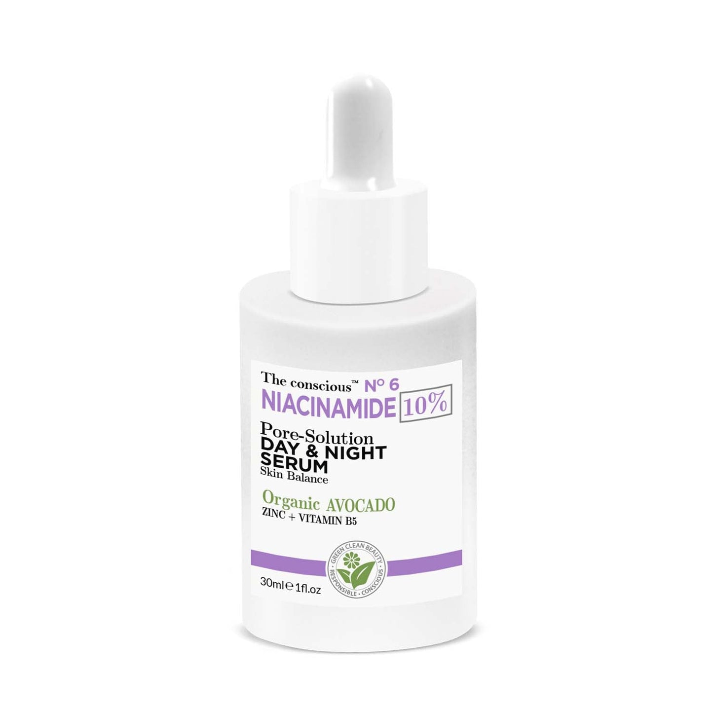 The Conscious Niacimide Pore-Solution Serum Avocado 30ml