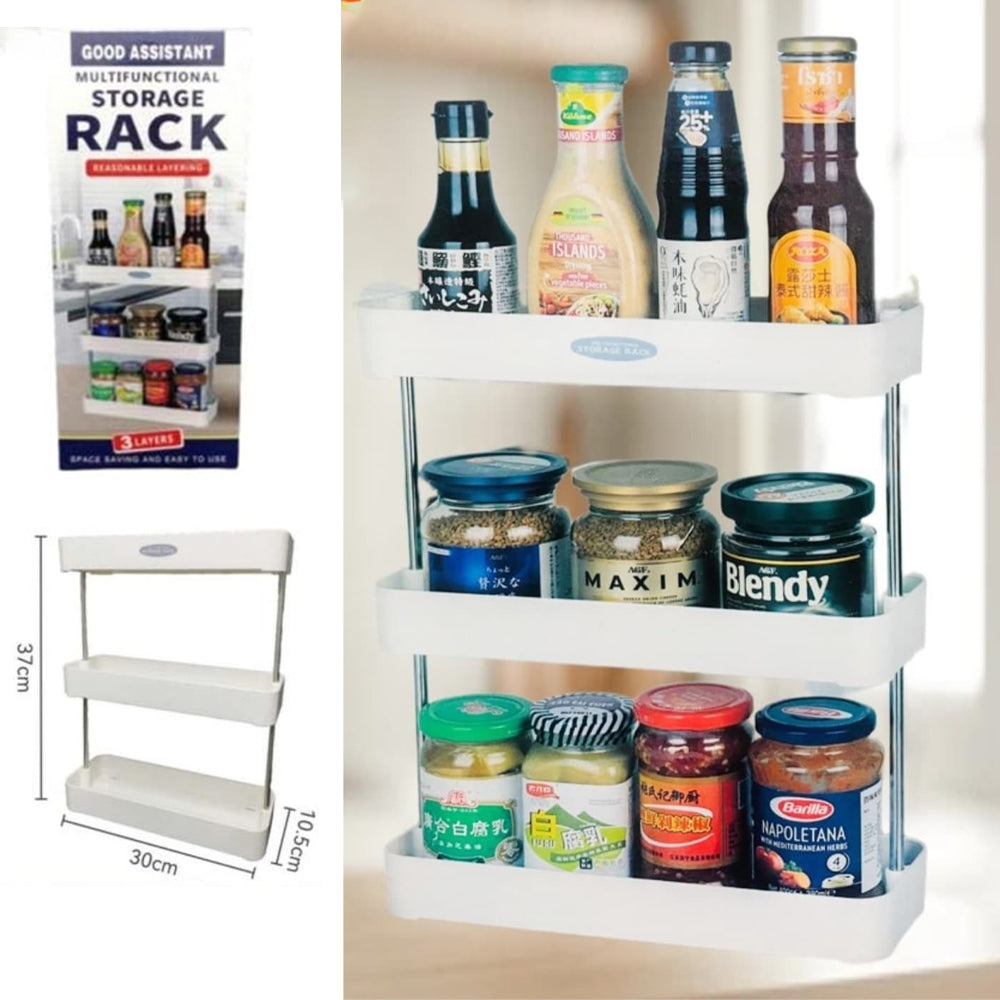 (Net) Multifunctional Storage Rack 3 Layers Lebanon