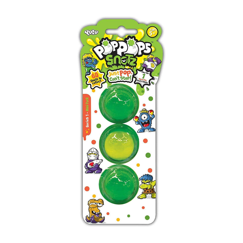 Yulu Pop Pops Snotz Basic 3 Pieces