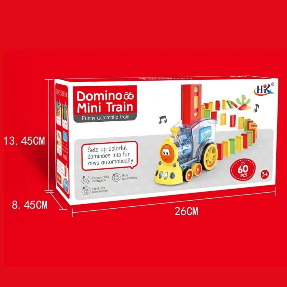 (NET) Red Domino Train Blocks Set