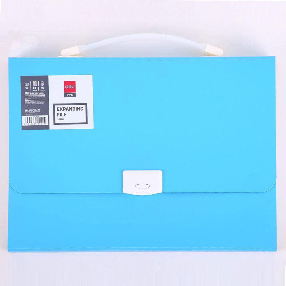 Deli E38126 A4 Expanding File 13 pockets