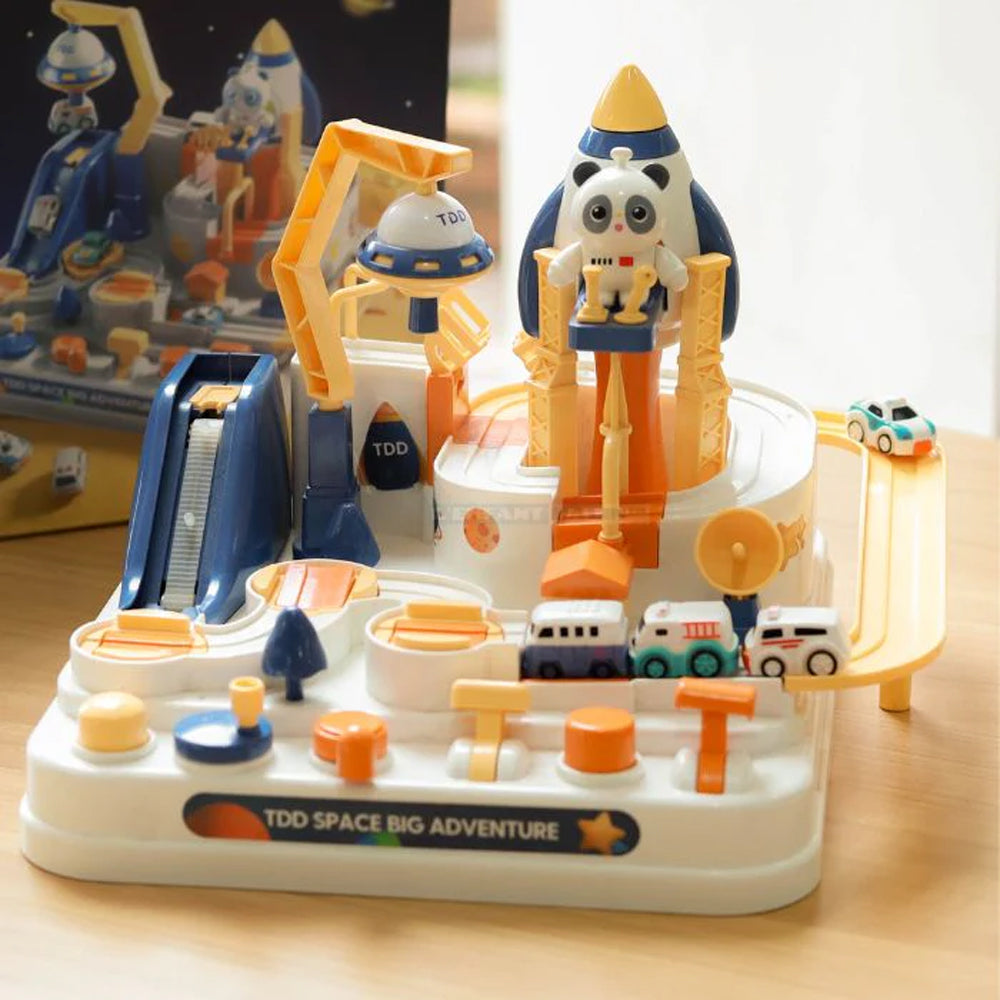 (NET) Game Car Adventure Car Track Race Track Toy