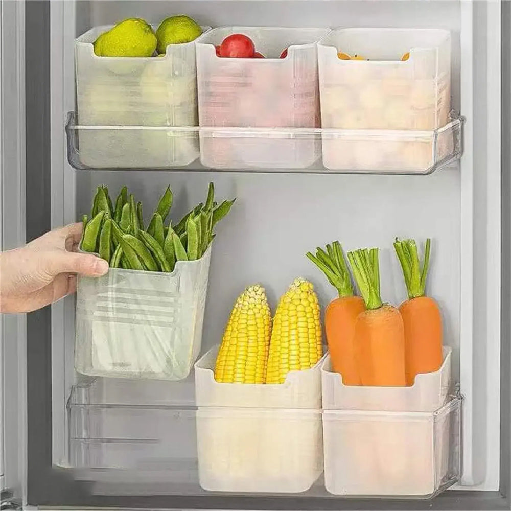 (net) 1 Pc Side Door Fridge Storage Food Organizer