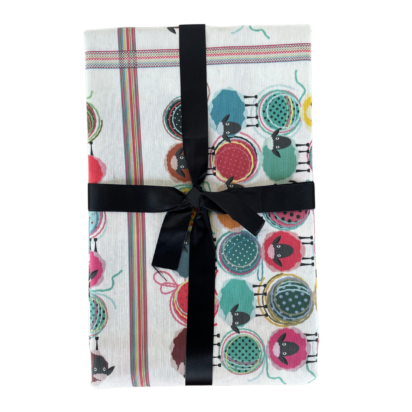 Tablecloth with Sheep Design - 138x180 cm