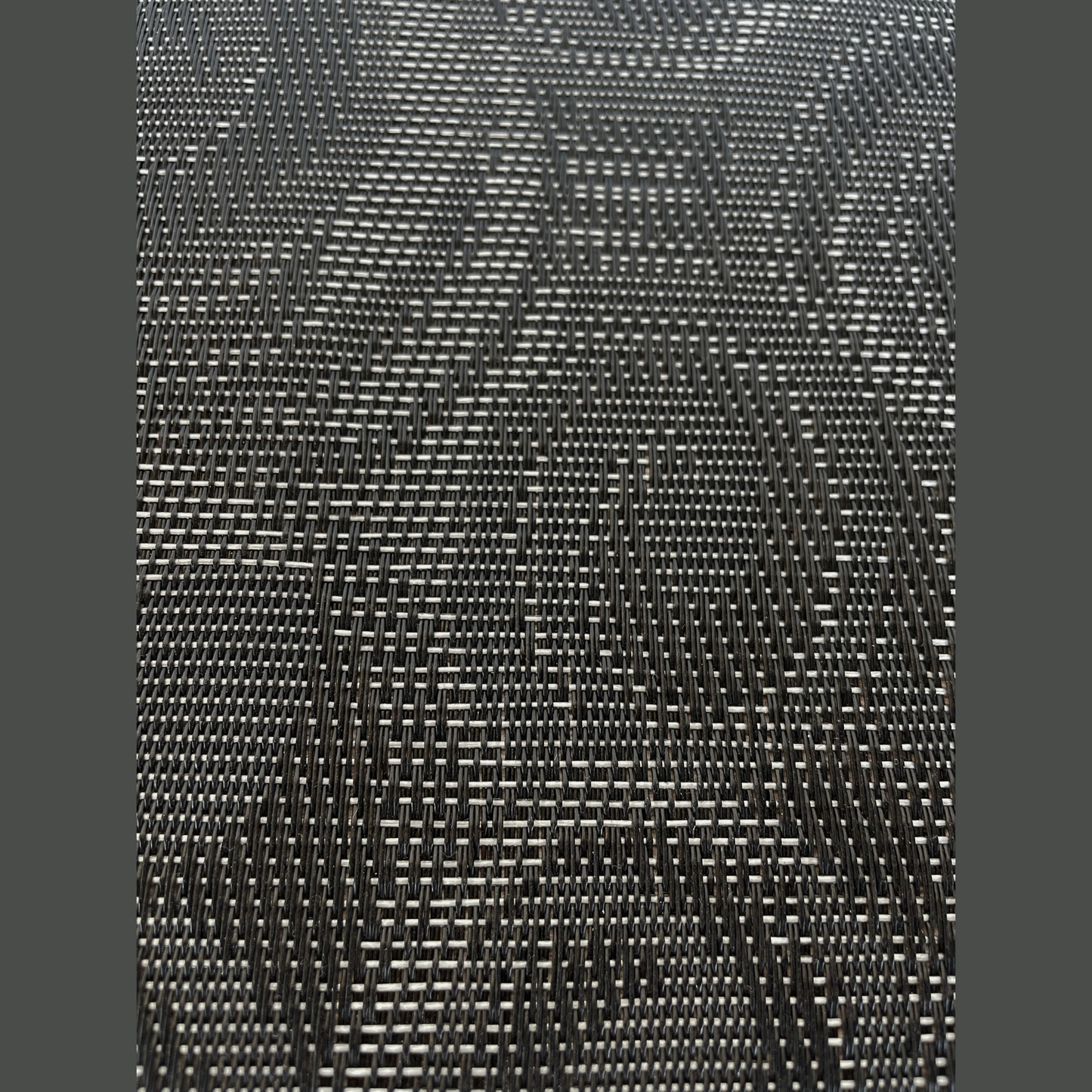 Table Placement Black and Grey Spirals - 35x50cm