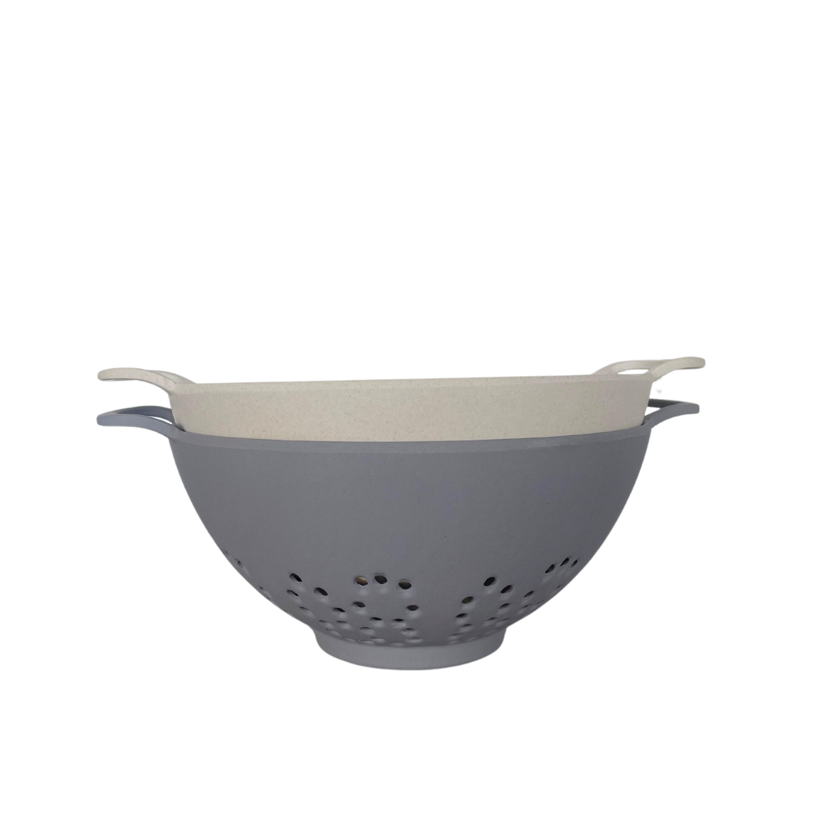 Point-Virgule Bamboo Fiber Small Colander-15×7,3cm