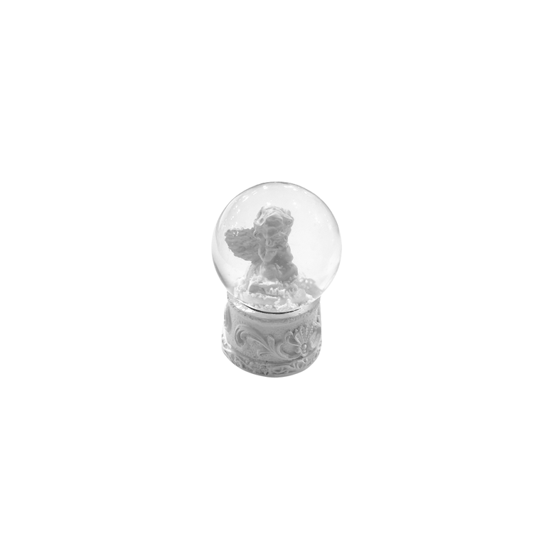 Waterglobe Angel White