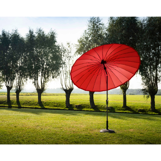 Parasol Verona Black/Red 2,5×2,5m