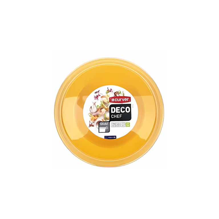 Curver Storage Box Deco Chef Orange 1.3 L