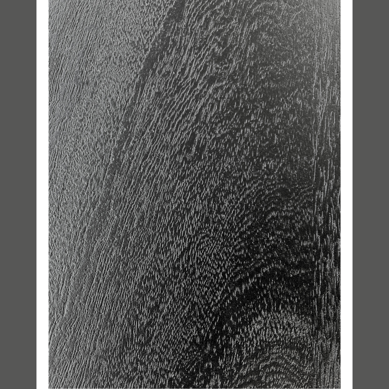 Black Dining Table Mango Massive Old Wood (300x100cm) by Eleonora