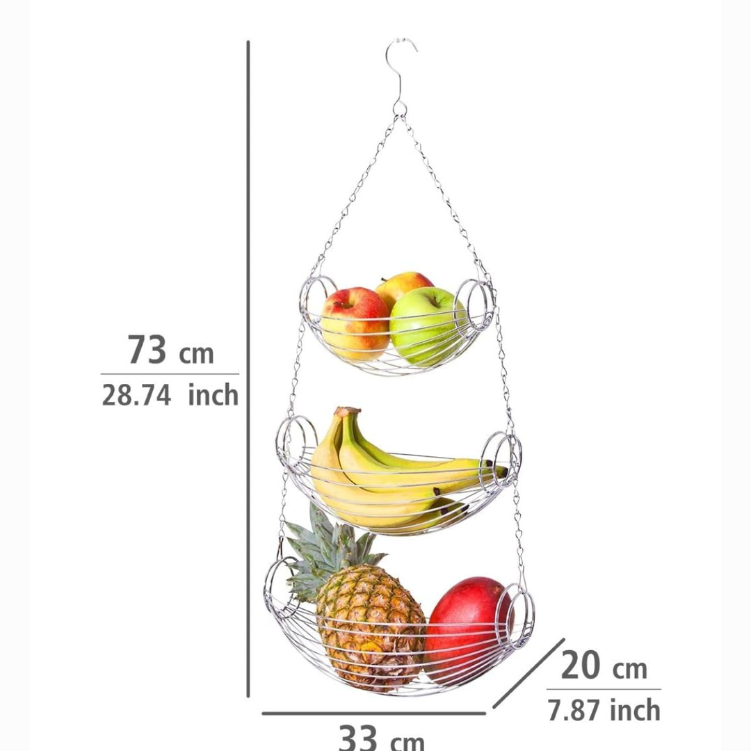 Triago 3-Size Metal Kitchen Shelf by Wenko