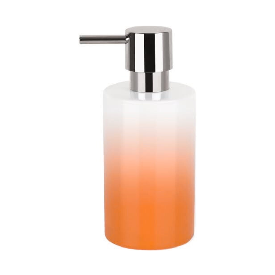 Soap dispenser Ceramic Tube Gradient Orange Spirella