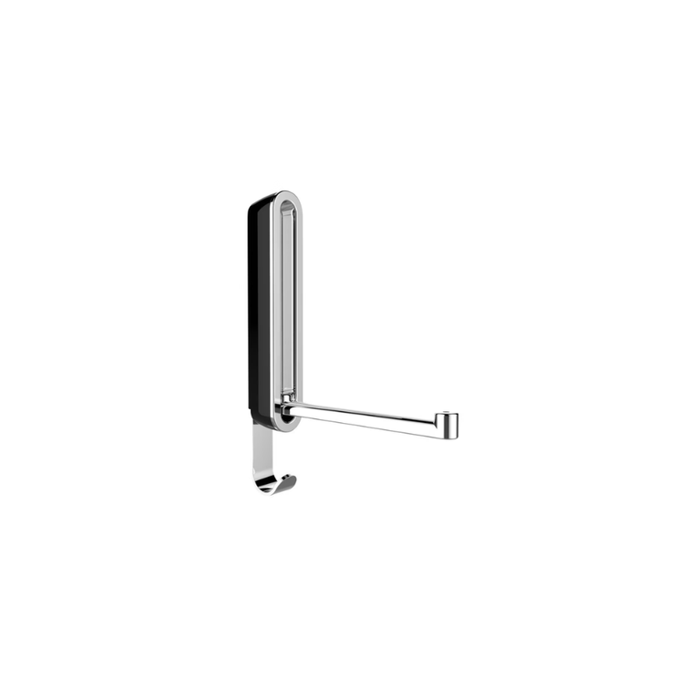 Folding hook Premium -Sigma- Night Black folding wall hook by Wenko.de