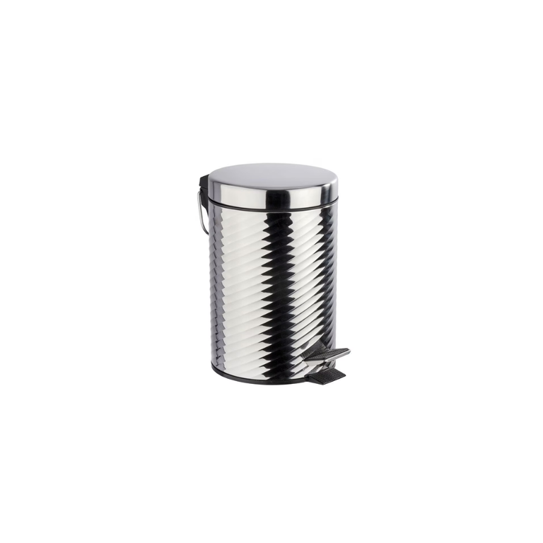 Spiro Cosmetic pedal Bin Glossy Stainless steel 3L by Wenko.de