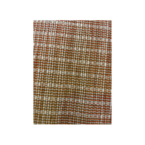 Set of 4 Burgundy and White Table Placement - 33x48cm