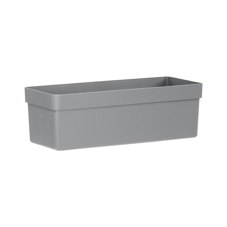 Emsa 516666 FlowerPot-Slef watering -75 x 20 x 16 cm -Dust Grey