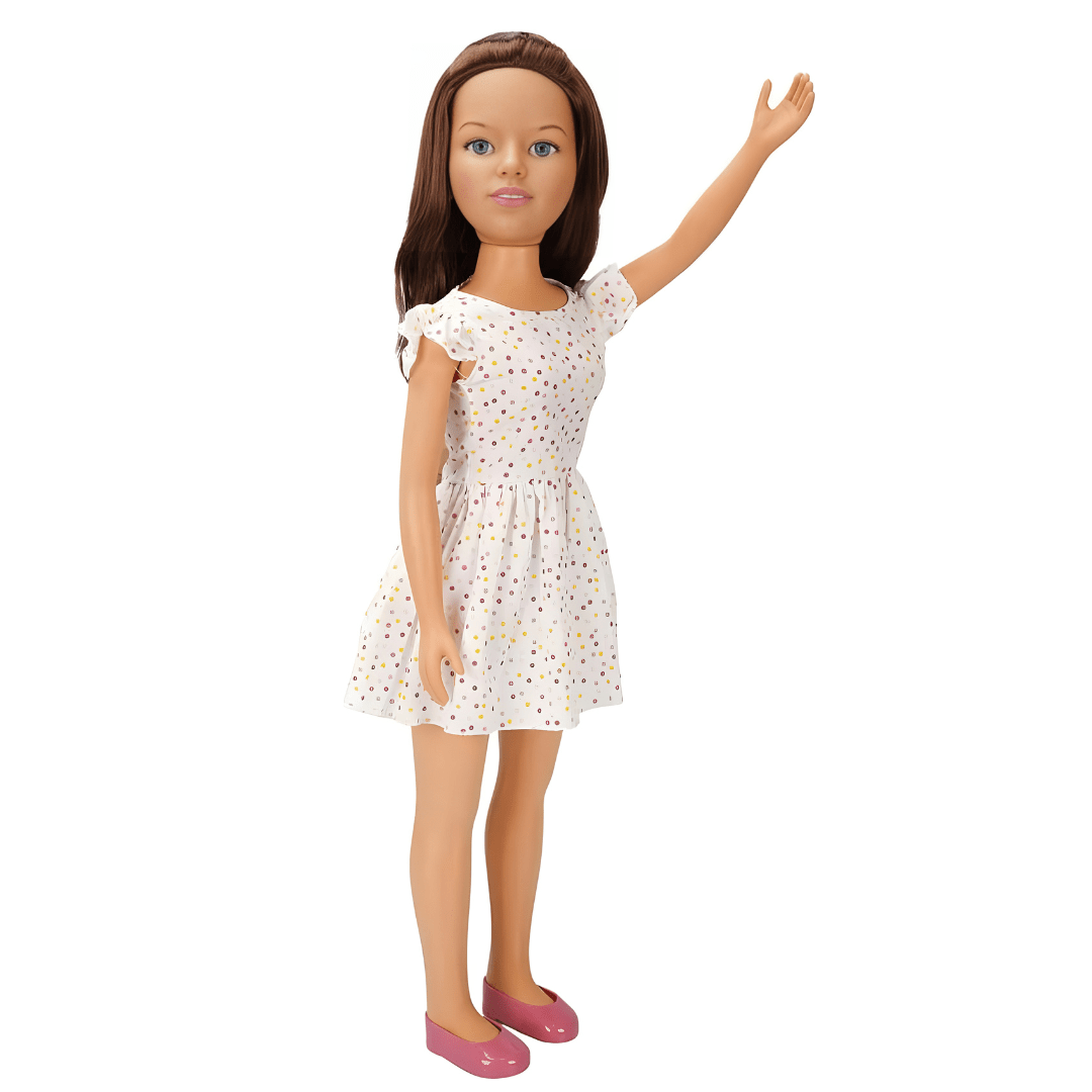 Clara Walking Doll 80cm – Casual Style with 2 Outfit Options