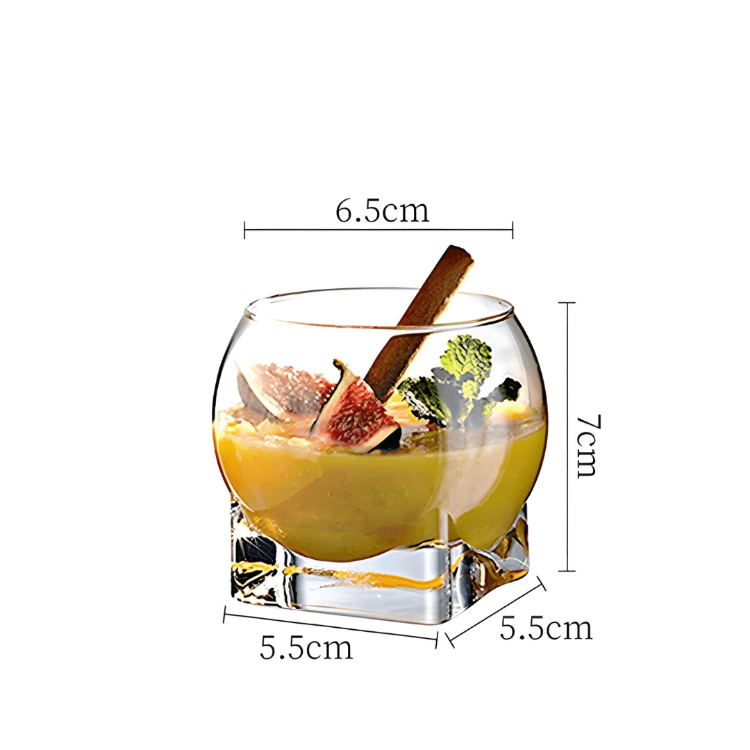 230ml Mini Dessert Cups – Premium Clear Glass for Desserts & Appetizers