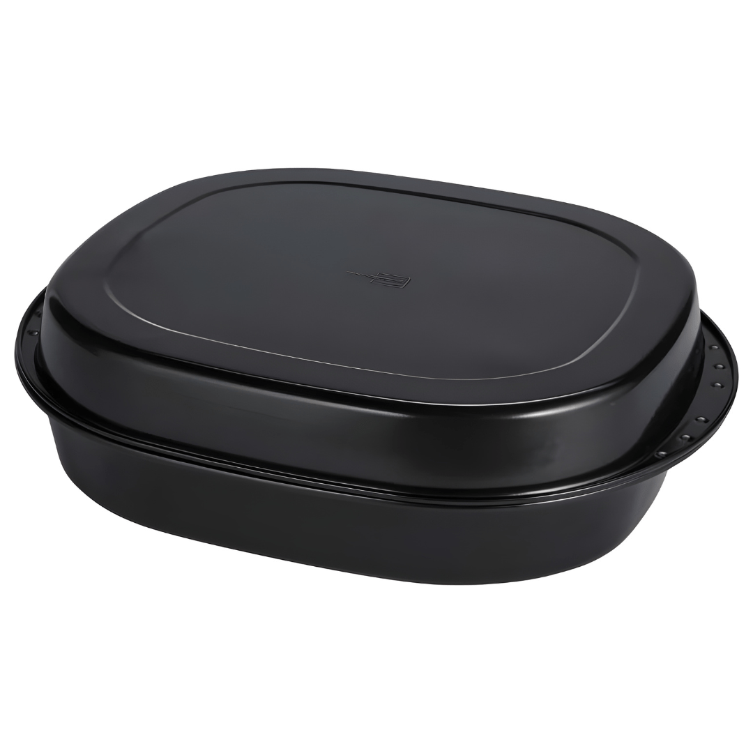 LIVARNO Home Oven Dish Set – 2 Non-Stick Roasting Tins with Spatula