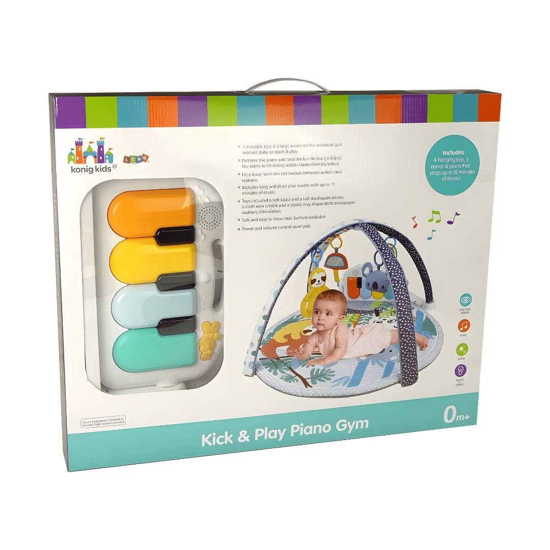 4-in-1 Baby Kick & Play Piano Mat (0–36M)