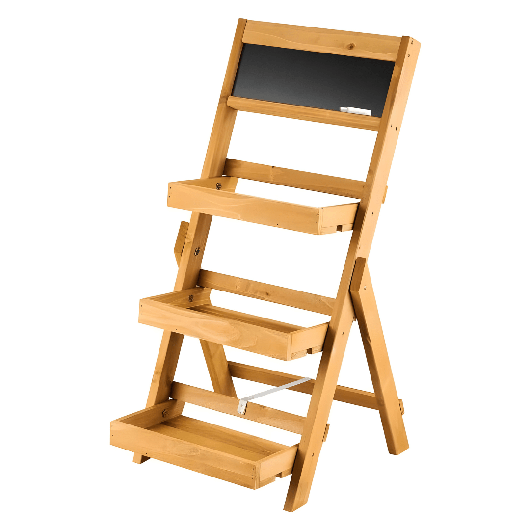 Livarno Home 3-Tier Wooden Plant Stairs