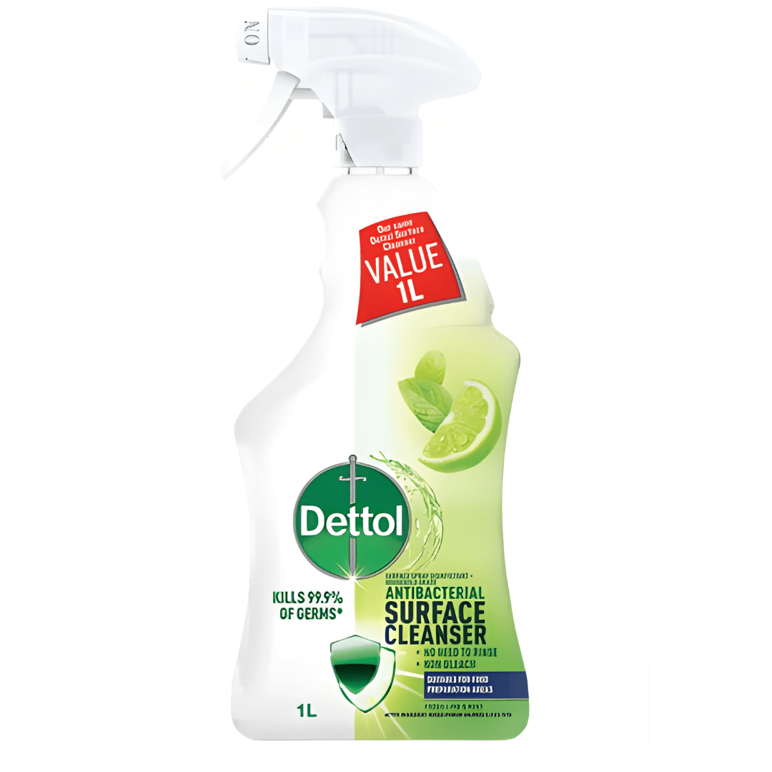 Dettol Antibacterial Surface Cleanser 1L – Lime & Mint | UK Made