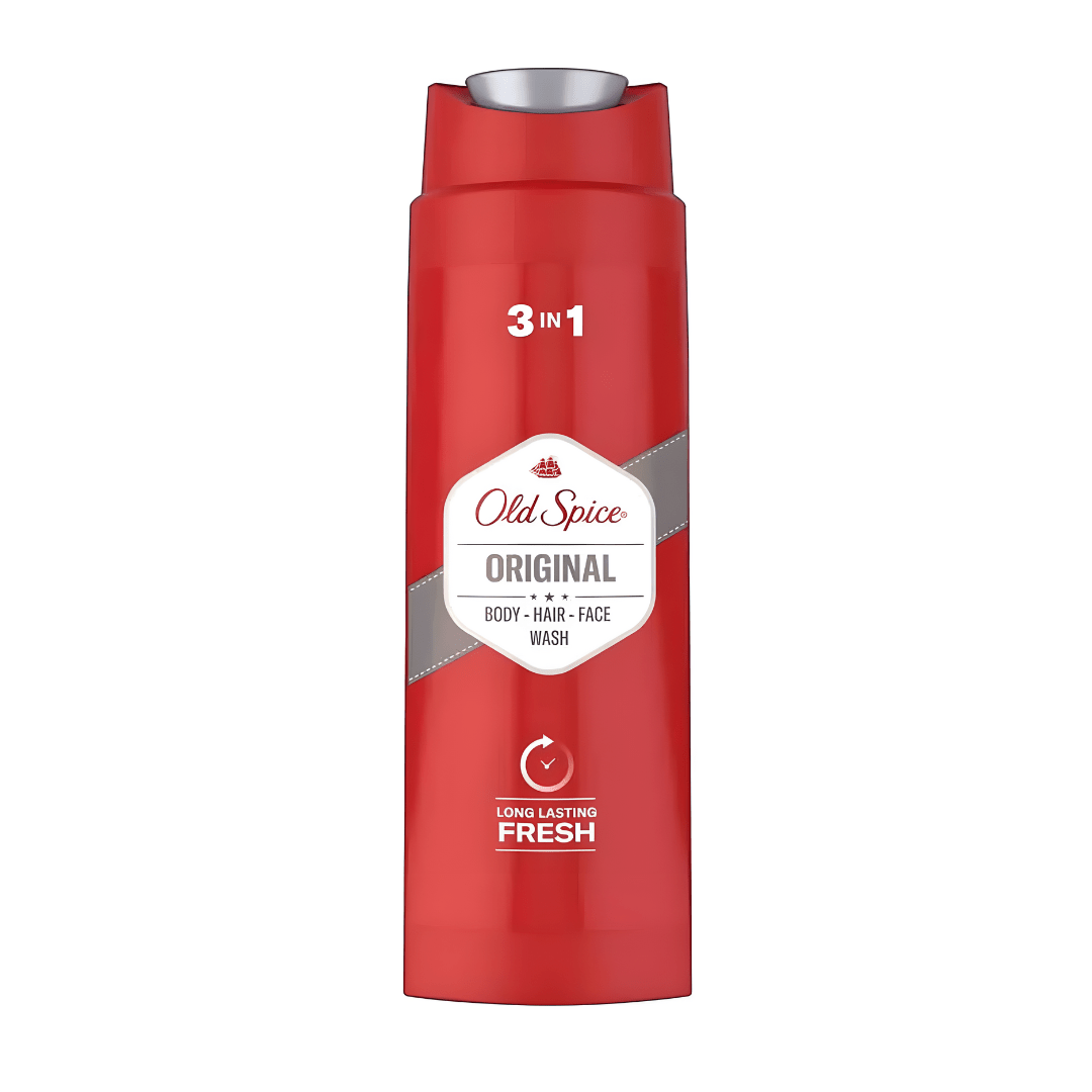 Old Spice Original 3-in-1 Wash for Men 400ml – EU Made | Body, Hair & Face