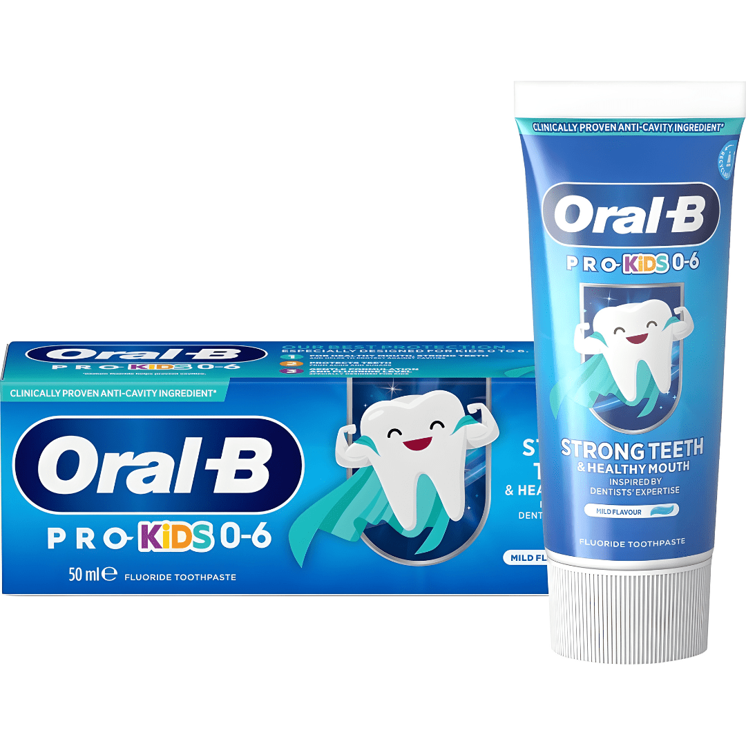 Oral-B Pro Kids Toothpaste 0-6 Years 50ml – EU Made