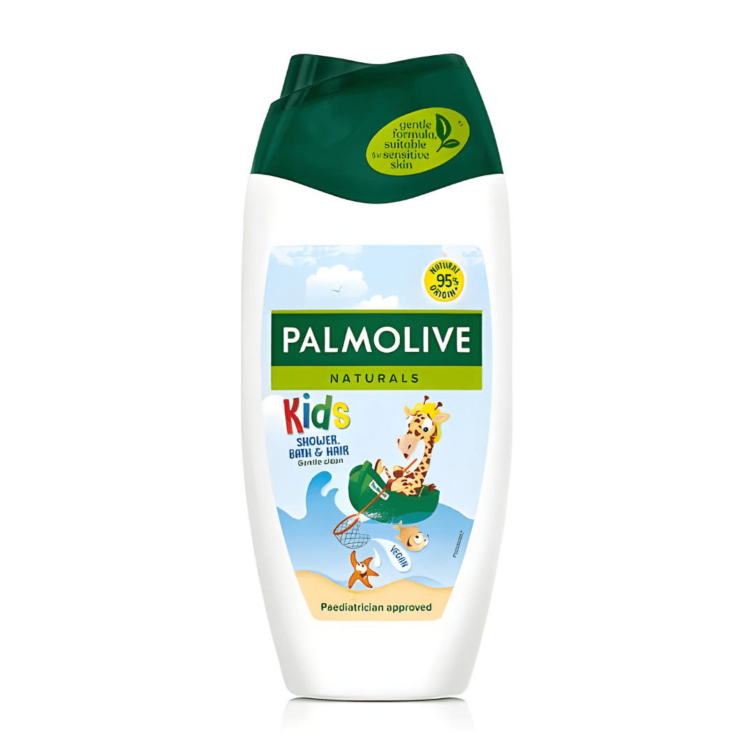 Palmolive Naturals Kids Shower Gel 250ml – EU Made | 2-in-1 Bath & Hair | Almond Milk